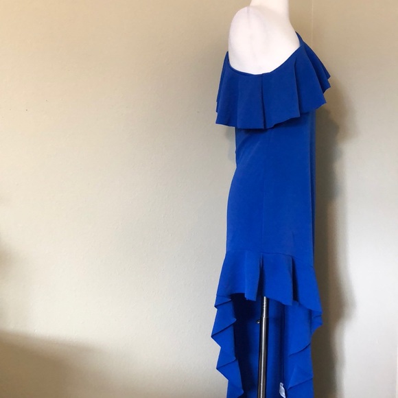 PrettyLittleThing One Shoulder Dress Sz 10 - Picture 4 of 8